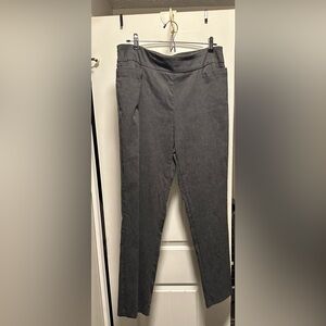 Kim Rogers Charcoal Straight Leg Jeans